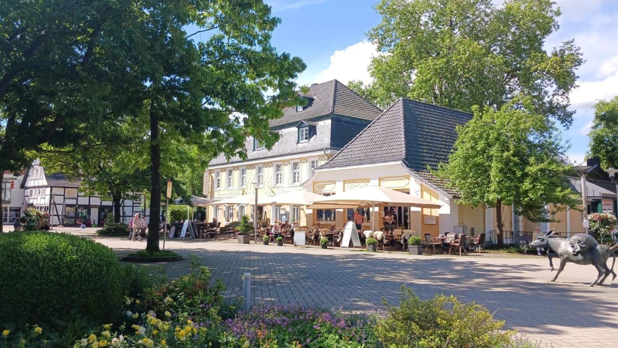 Parkhotel & Kurcafe Bad Sassendorf Exteriör bild